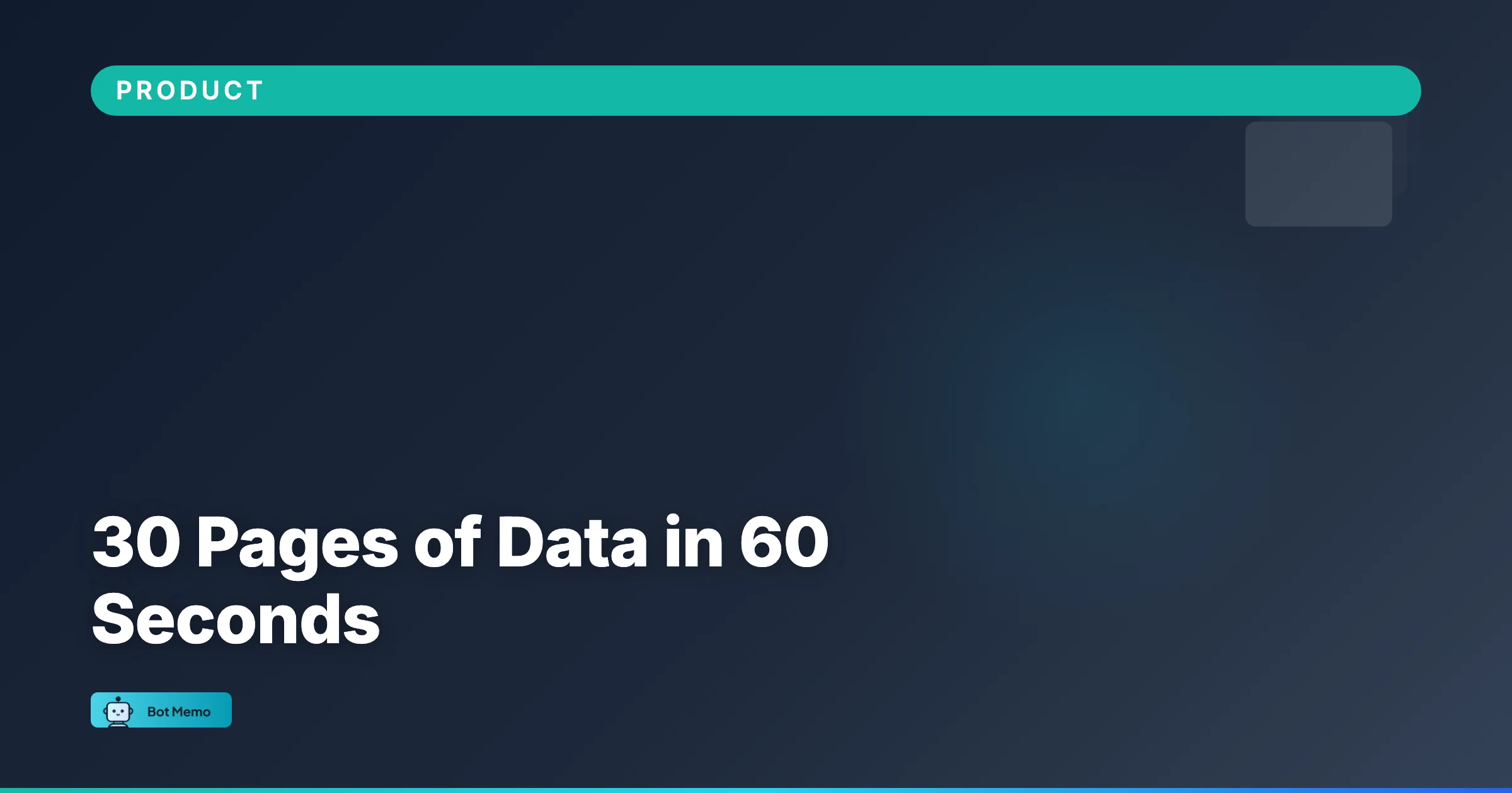 Inside Bot Memo's research process