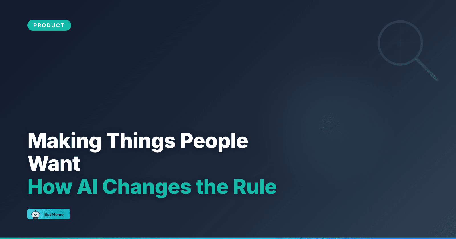 Featured image for Does ‘Making Something People Want’ Apply For AI Startups?